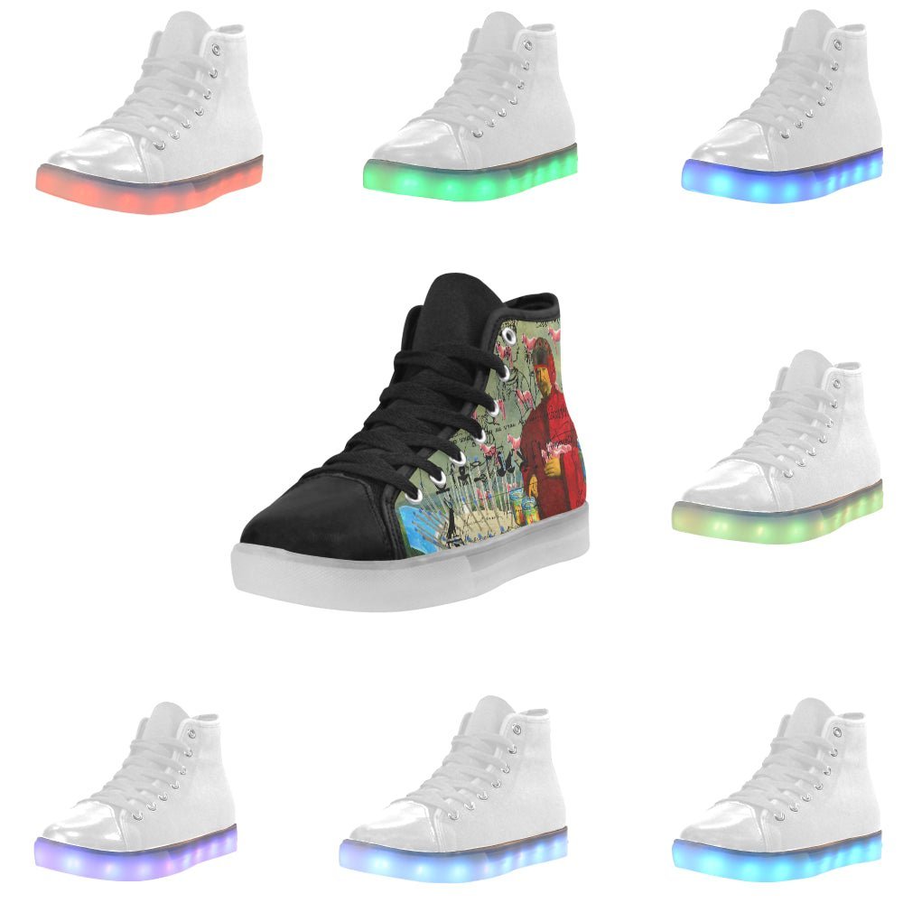 I FOUND THEM IN THERE III Light Up Men's Sneakers - Image 5