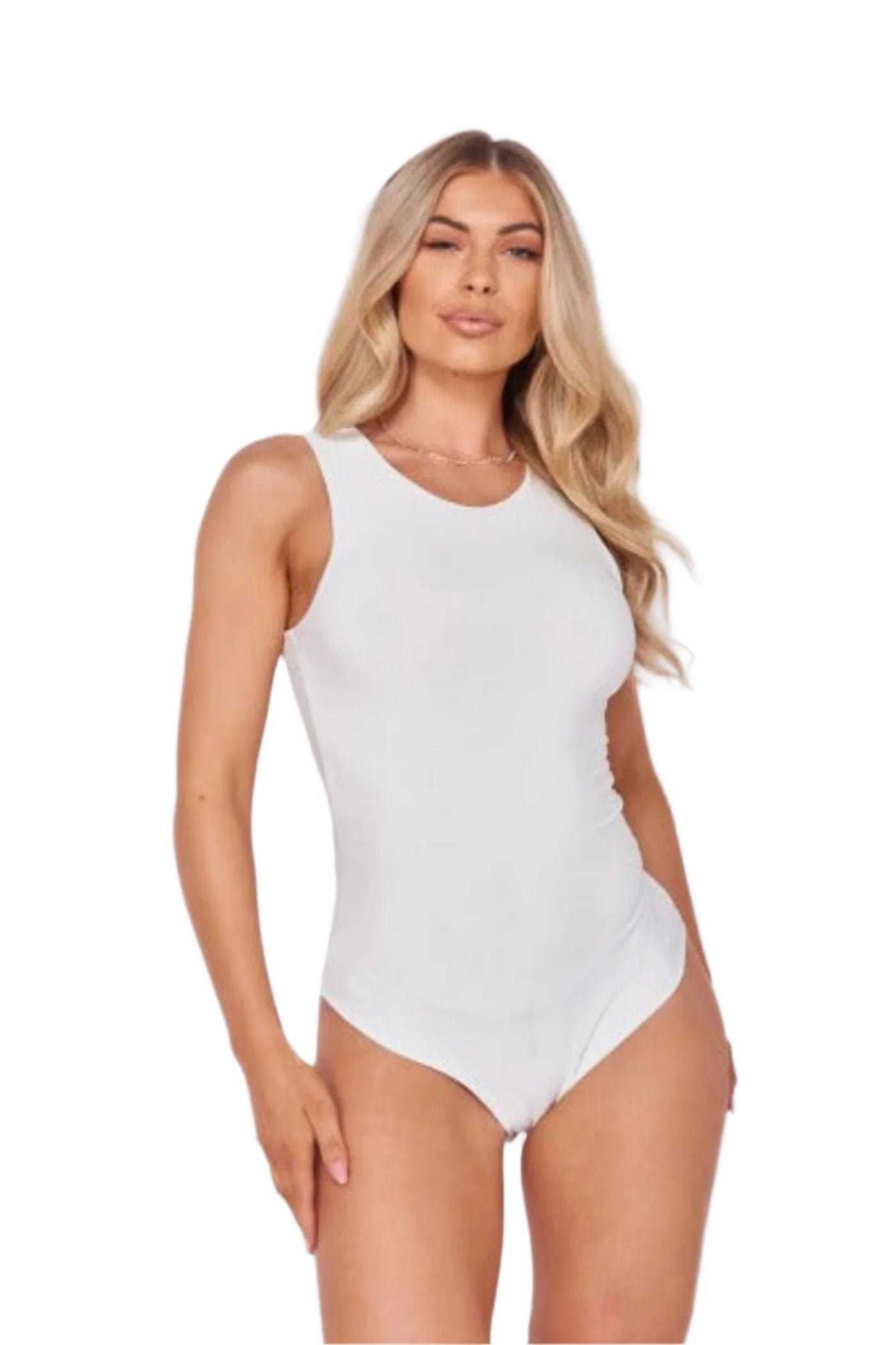 Camel Sleeveless Bodysuit - Image 6