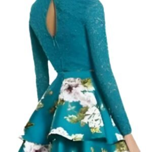 CITY VIBE FLORAL SKIRT (Green)