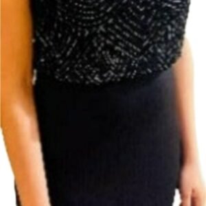 Keep Glowing Sequin Black Minidress