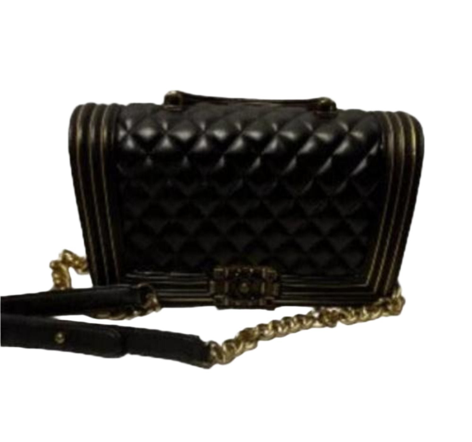 Luxury Crafted Front Flap Bag With Handle