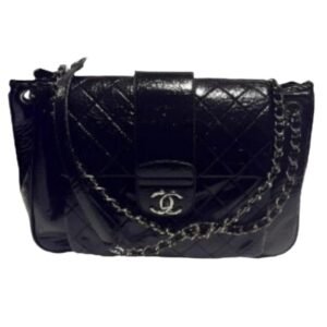 Lux handbag with Silver Chain Handle