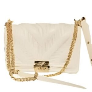 Luxury Chevron Quilted Flap Bag