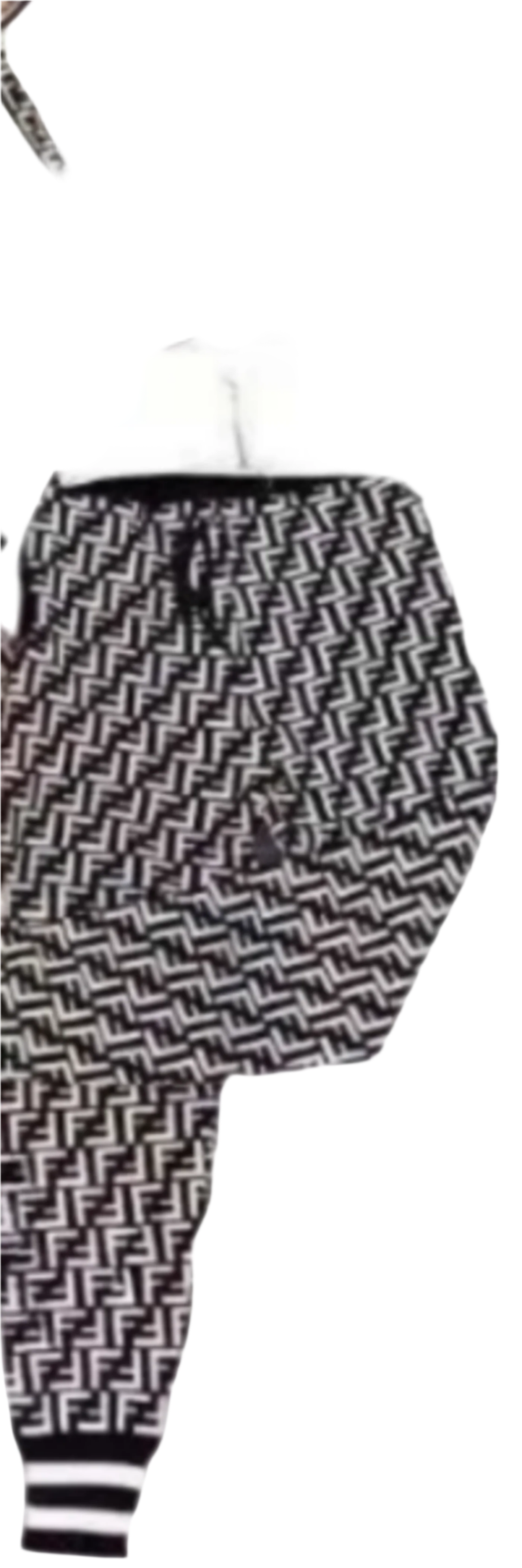 Chic Two Pieces Long Sleeve Top With Front Zipper & Jegging - Image 2