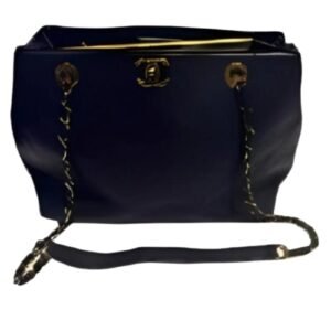 Tote Gold Chain Metal Shoulder Bag