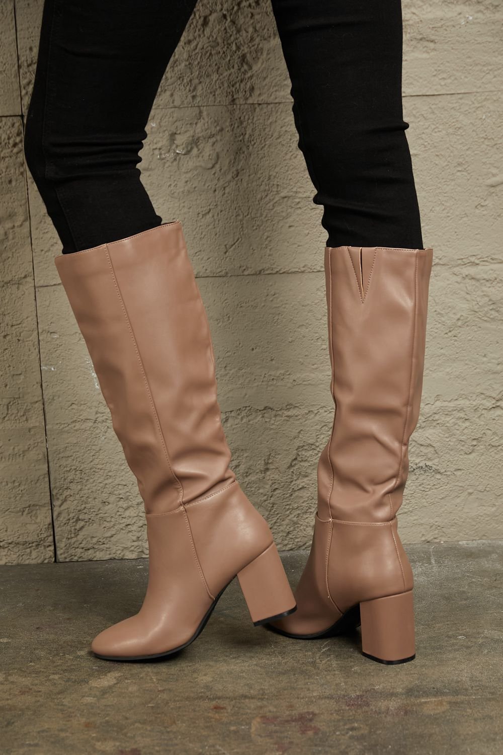 East Lion Corp Block Heel Knee High Boots - Image 2