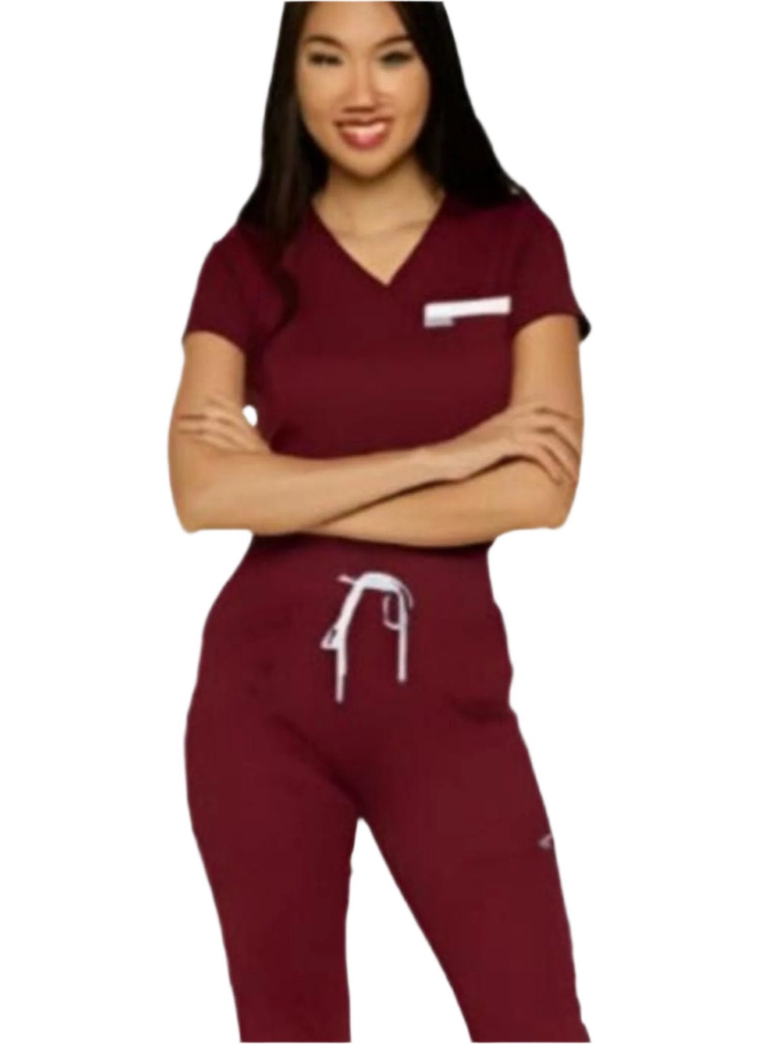 Short Sleeve & Pants Pullover with Side Pockets Set