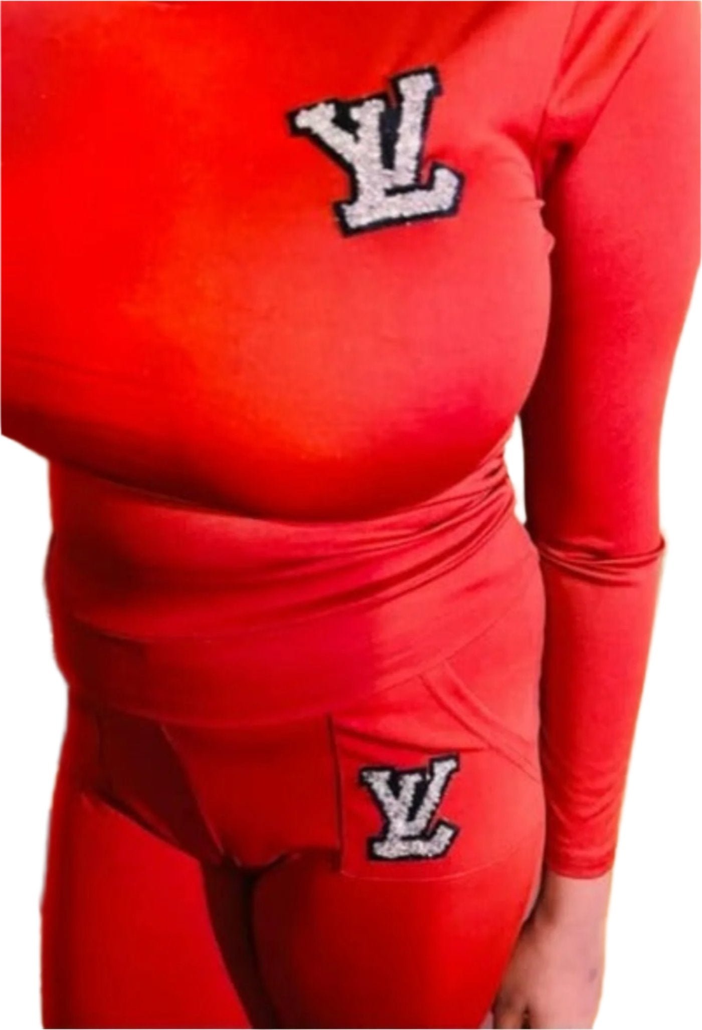 Two Pieces Set Sexy Outfits Long Sleeve & Long Pants Pullover Tracksuit With Pockets