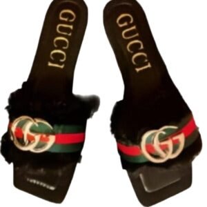 Women's Fashion Fur Slide Sandals