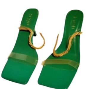 Women's Sexy Backless Two-Part Straps Heels